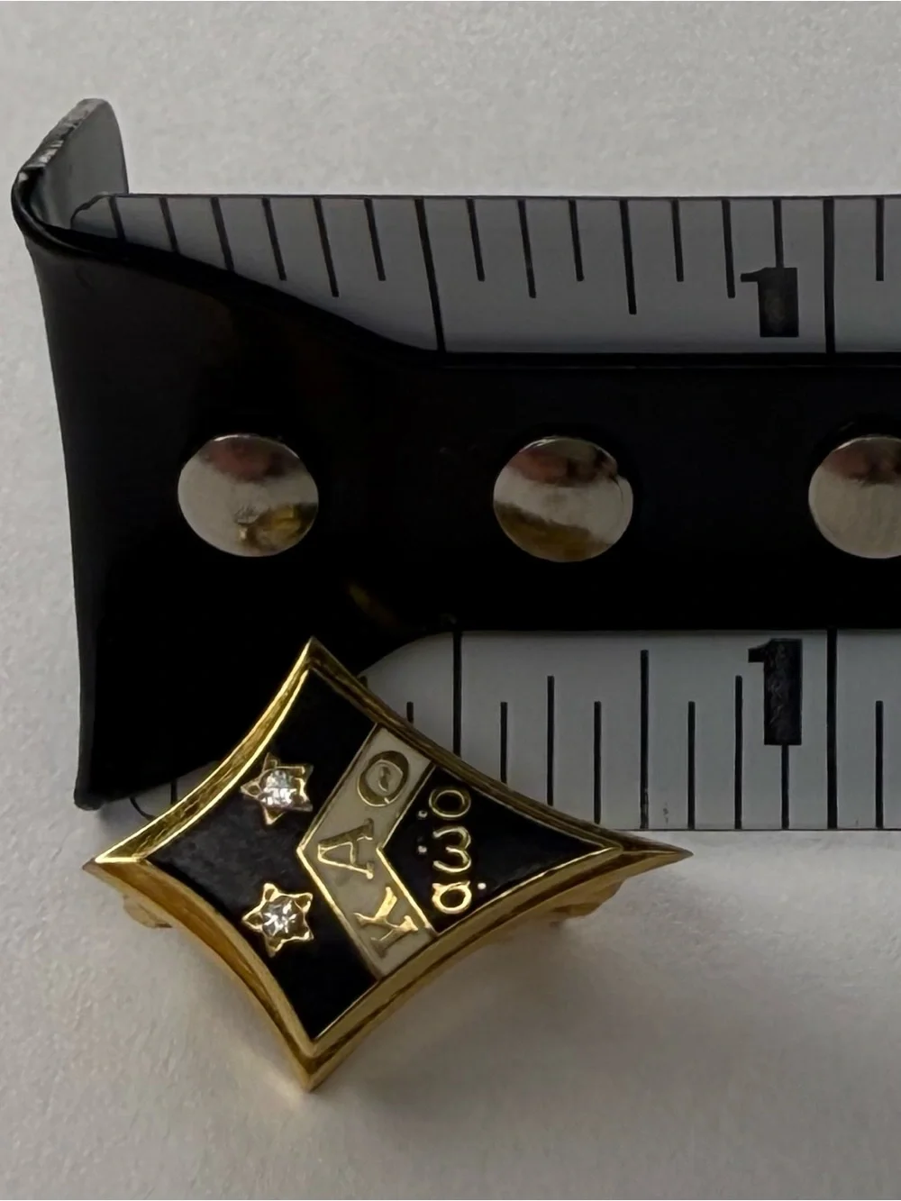 Vintage 1969 KAPPA ALPHA THETA Sorority Badge Pin KAΘ Delta Theta Chapter UF